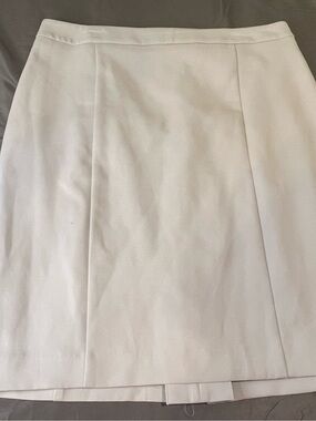 Talbots Neutral Cream Pencil Skirt
